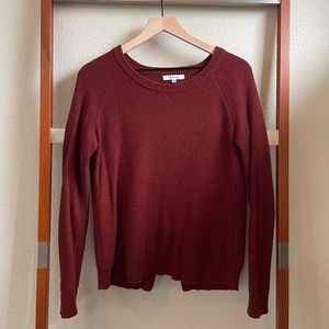 Madewell Sweater with Back Detail